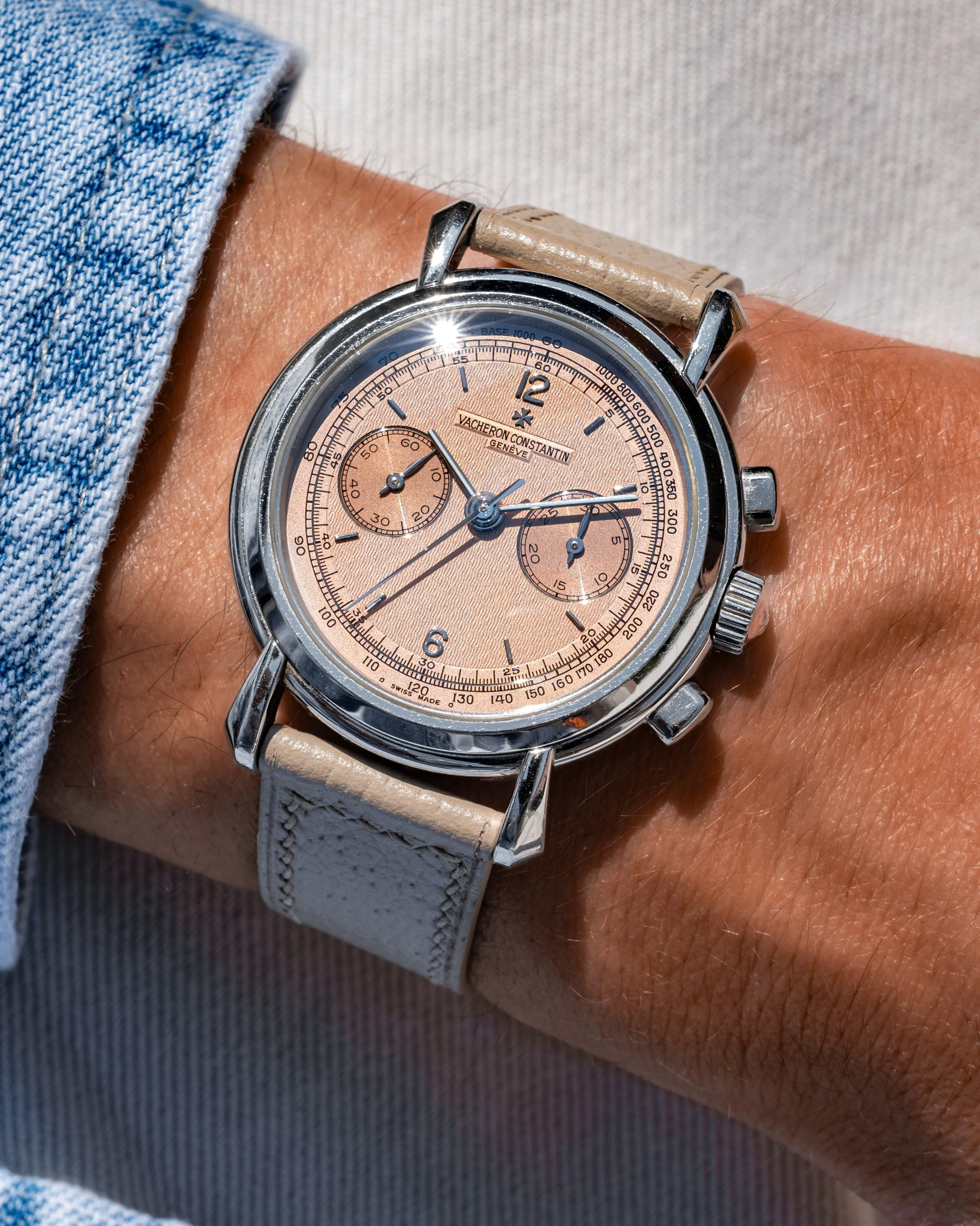Circa 2000's Vacheron Constantin Les Historiques Chronograph 47101